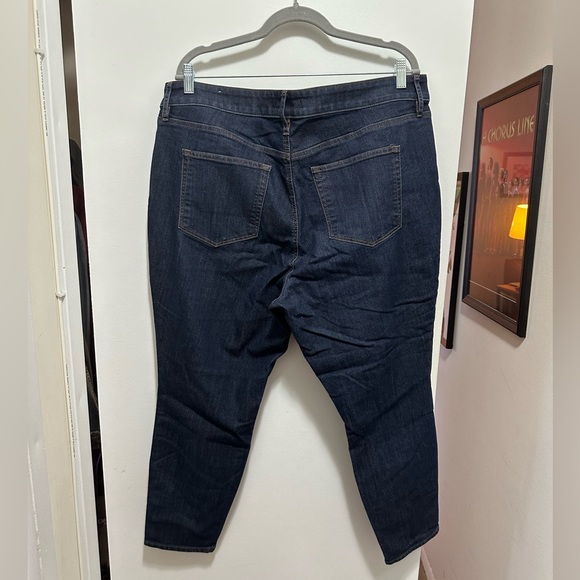 NWOT LOFT plus high waist skinny jeans - Picture 5 of 6